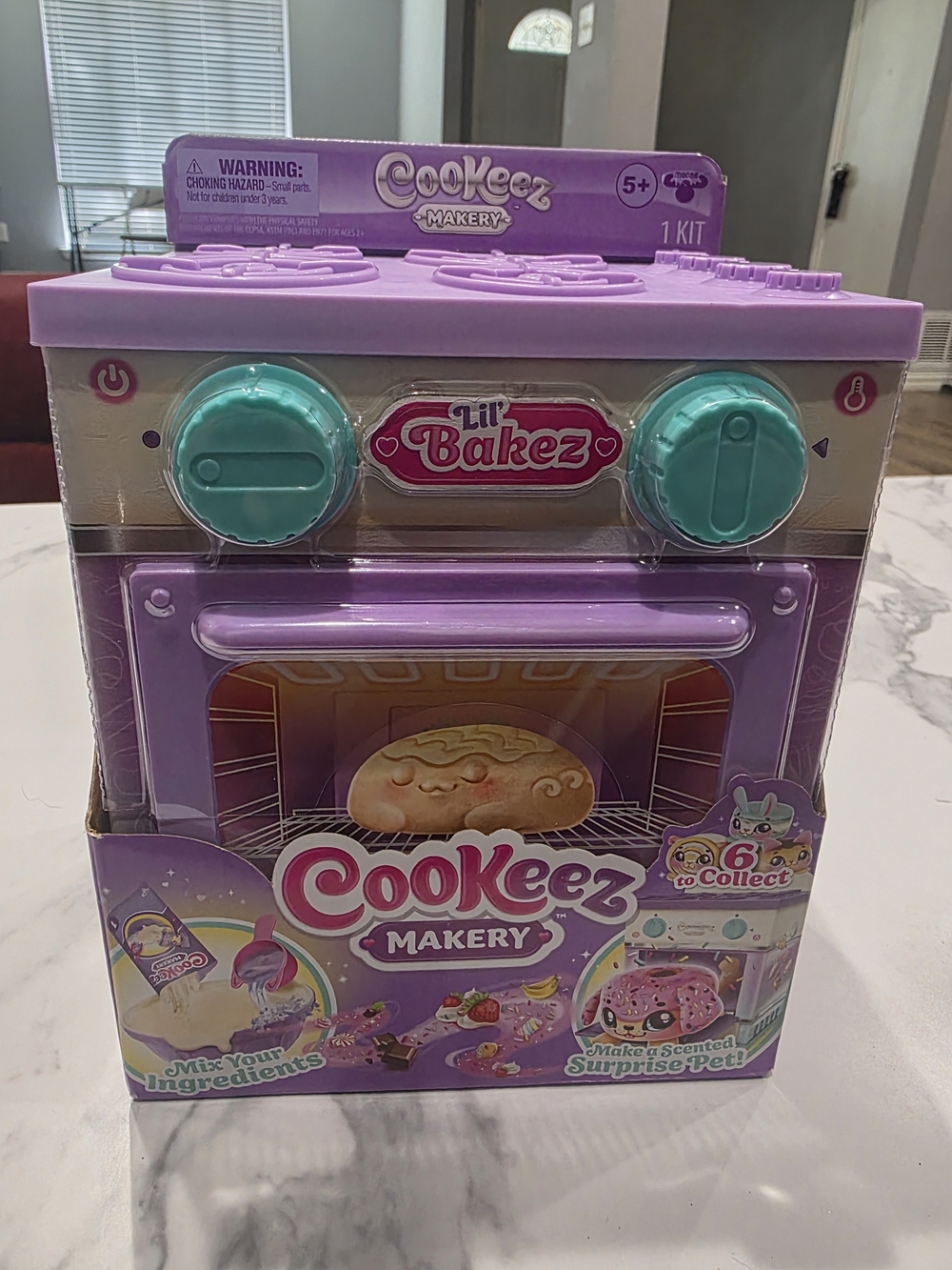 Cookeez Makery Kids Toy Oven - Purple